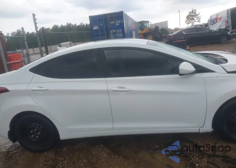 2016 Hyundai Elantra Se из США, поврежденный, VIN 5NPDH4AE9GH756502